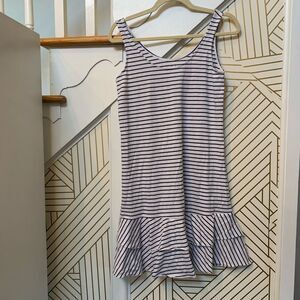 Lord and Taylor Striped Tank Dress